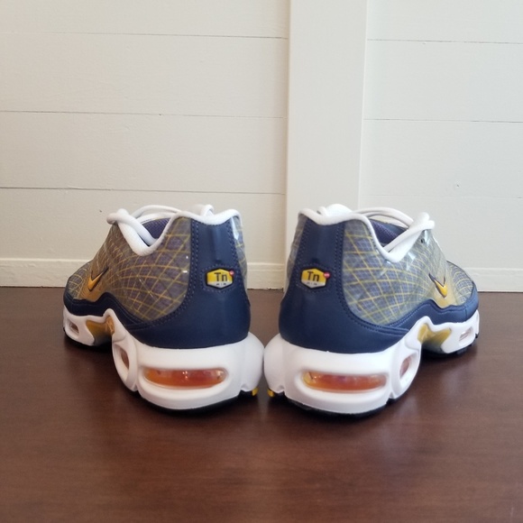 Nike Air Max Plus OG Steel Yellow Mens Size 11 - Picture 4 of 7